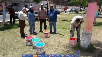 بورفؤاد تتزين لاحتفالات ذكرى ٣٠ يونيو (صور)