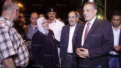 محافظ الجيزة يصل ميدان النهضة للمشاركة في احتفال ذكرى 30 يونيو (صور)