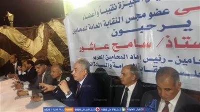 عاشور: تزايد أعداد النقابات الفرعية للمحامين لإنشاء محاكم جديدة