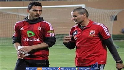 إصابة قوية لحارس الأهلي في المران 