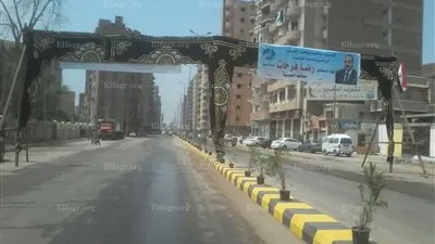 محافظ القليوبية يفتتح طريق كفرالجزار ببنها بعد تطويره بتكلفة 6 مليون جنيه (صور )