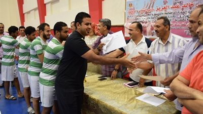 ختام الدورة الرمضانية للمحافظات بمركز الفرق القومية بالمعادي‏