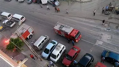 مليون جنية خسائر مبدئية في حريق المجمع الاستهلاكي بالإسكندرية 