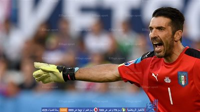 بالفيديو..خطأ بوفون كاد يكلف الطليان هدفًا أمام الألمان - يورو 2016