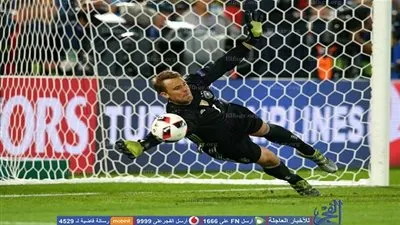 نوير يتوج رجلا لمباراة ألمانيا وإيطاليا