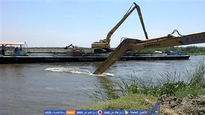 وزير الري يشهد أعمال تطهير مجرور 