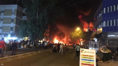 مسعفون: 82 قتيلا على الأقل في تفجيري بغداد الليلة الماضية