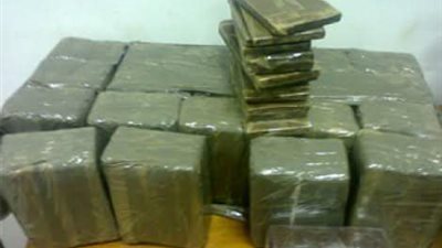 سقوط عاطل بحوزته 12 طربة حشيش بالشرقية 