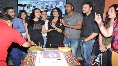 نجوم الفن يشاركون حفل عيد ميلاد كلير توفيق باْحد كافيهات المهندسين (صور)