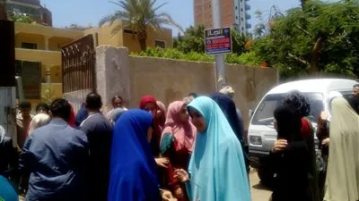 ارتياح بين طلاب الثانوية العامة بالقليوبية لسهولة امتحان الجبر والهندسة الفراغية