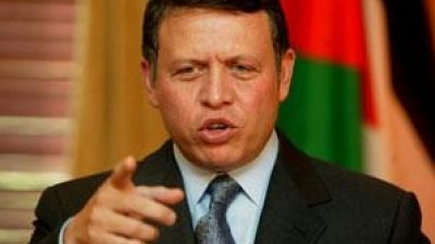 ملك الأردن يدين تفجير الكرادة