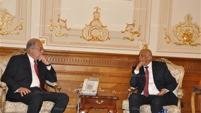 إسماعيل يزور رئيس مجلس النواب للتهنئة بعيد الفطر (صور)