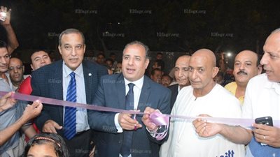 محافظ البحيرة يفتتح ملعب ثلاثي ويشهد ختام الدورة الرمضانية بـ