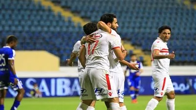 صور مباراة الزمالك وسموحة بكاميرا الفجر الرياضي 