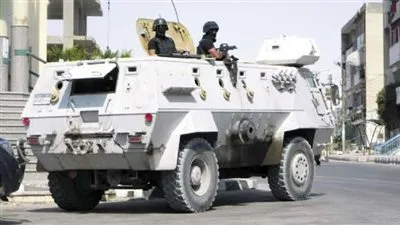 عاجل.. القدر ينقذ مدرعة شرطة من انفجار مروع بالعريش