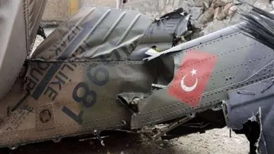 تحطم طائرة عسكرية تقل ضباطا في تركيا