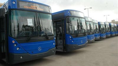 130 أتوبيس نقل عام جديد لخدمة رواد حدائق القاهرة في العيد 