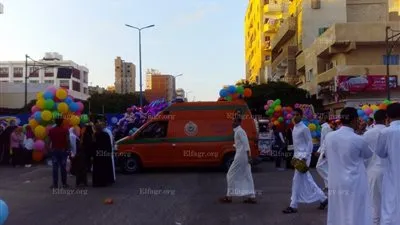 أهالى مطروح يرتادون المتنزهات والحدائق بعد صلاة العيد (صور) 