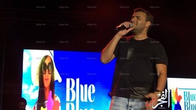 رامي صبري يشعل حفل العيد بالعين السخنة (صور)