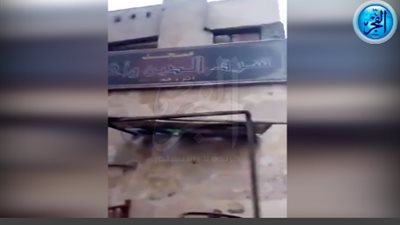 مياه الصرف الصحي تخترق جدران مسجد أثري بمنطقة الأزهر (فيديو)