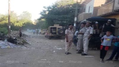 تكثيف أمني أمام كنيسة 