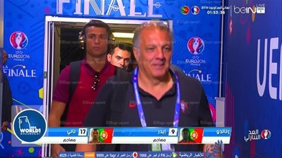 صور.. لحظة وصول لاعبي البرتغال إلى ستاد فرنسا