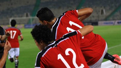 صور مباراة مصر وأنجولا بتصفيات أفريقيا للشباب بكاميرا الفجر الرياضي 