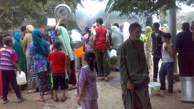 قرى بني سويف تصرخ عطشًا .. ورئيس الشركة: الصيانة والكهرباء السبب (صور)