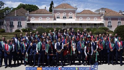 بالفيديو.. استقبال اسطوري لمنتخب البرتغال في لشبونة بعد التتويج باليورو