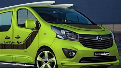 إرمشر الألمانية تكسو أوبل فيفارو بثوب رياضي جديد