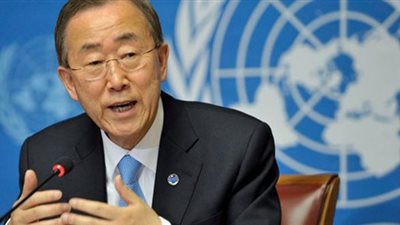 بان كى مون : توسيع إسرائيل للمستوطنات إنتهاك واضح للقوانين الدولية