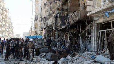  مقتل 31 شخصا بينهم أطفال في غارات على مدينتي أريحا والرستن السورية