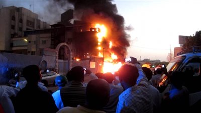 إخماد حريق هائل نشب بمصنع للسيراميك بالمنوفية 