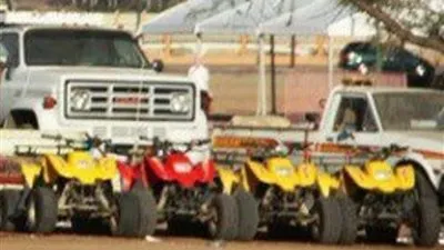 ضبط 30 دبابة نارية وخيول وجمال حول منتزه الردف بالطائف