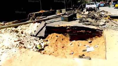 تهالك الشبكات والبحث عن الآثار تخلف هبوطات أرضية بالإسكندرية