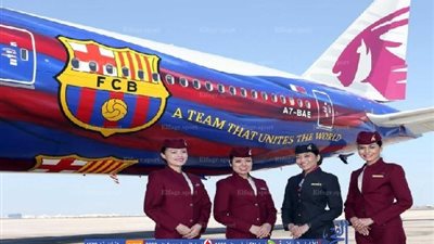 طيران قطر راعيًا لبرشلونة
