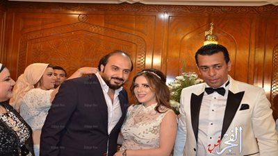  أحمد زكي بدر في عقد قران مشهور ونانسى (صور) 