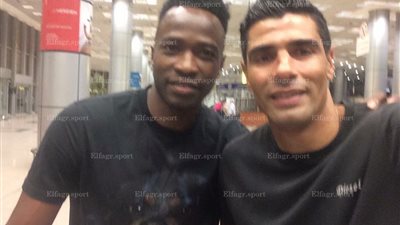 بالصور.. جون أوتاكا يصل القاهرة 