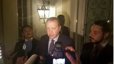 عاجل.. طائرة مروحية تركية تطلق النار على فندق بات فيه أردوغان