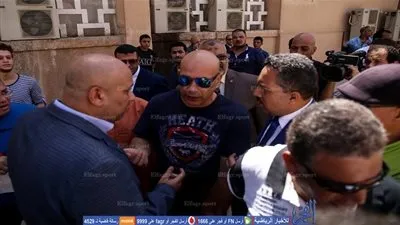 تفاصيل لقاء رئيس الزمالك مع حسام حسن فى معهد أمناء الشرطة