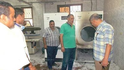  السيطرة على حريق بأحد المجففات بفعل ماس كهربائي (صور)