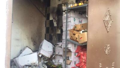 النيران تلتهم أغذية مستودع مطعم بالطائف و