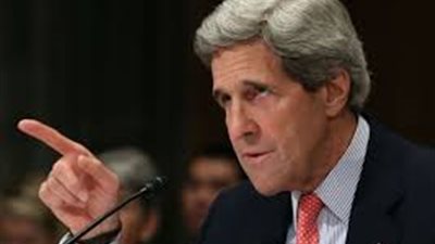 كيري يجتمع مع رئيسة الوزراء البريطانية