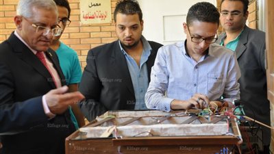 7 مشاريع تخرج للدفعة الخامسة بقسم الميكاترونكس بهندسة المنيا (صور)