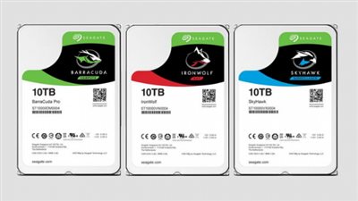 سيجيت تطلق 3 أقراص تخزين بسعة 10 تيرابايتات