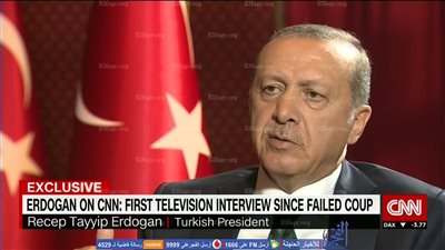 أردوغان للجزيرة: سيطرنا على محاولة الانقلاب في 12 ساعة
