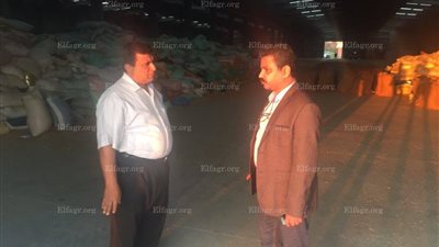 لجنة من وزارة التموين تفحص شون وصوامع القمح في كفرالشيخ (صور)