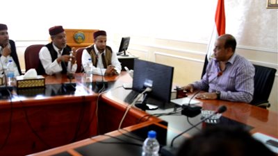 محافظ مطروح يؤكد زيادة اعداد العابرين مع الحفاظ على الوضع الأمنى بمنفذ السلوم 