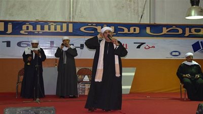 استعراضات القومية للموسيقى الشعبية تخطف أنظار جمهور جمصة