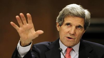 كيري: نراقب الحدود العراقية والسورية وواثقون في هزيمة داعش 